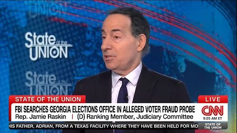 Rep Jamie Raskin Accuses Trump of Committing Election Fraud