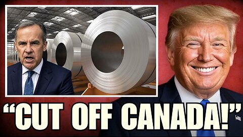 Carney PANICS on LIVE TV as Trump CUTS Steel & Aluminum Exports to Canada!