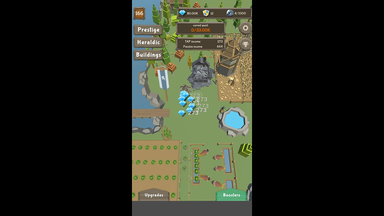Medieval Idle City Clicker - Android Gameplay [8+ Mins, 720p60fps]