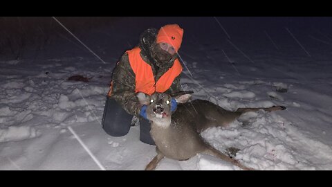 Wife gets first deer