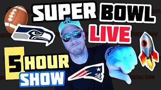 🏈 Super Bowl Live Stream Event - Full Watch Party Show