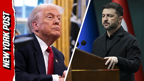 Trump responds to Zelensky's apprehension on peace deal: 'He'll have to like it'