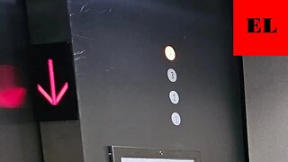 Vintage Otis Hydraulic Elevator - HomeTrust Bank Building (Johnson City, TN)