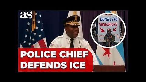 CHICAGO POLICE CHIEF goes viral for defending ICE AGENTS