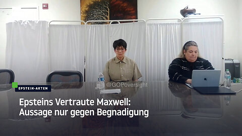 Epsteins Vertraute Maxwell: Aussage nur gegen Begnadigung