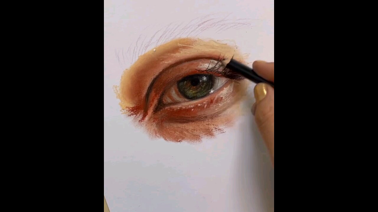 Drawing Realistic eyes ✍️