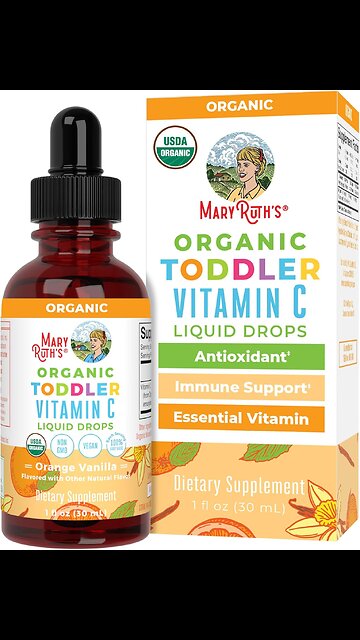MaryRuth Organics Toddler Vitamin C Drops