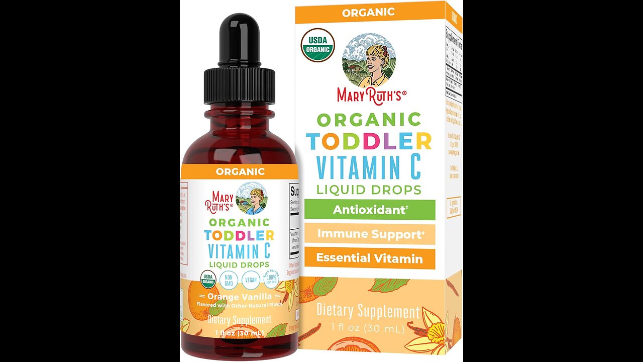 MaryRuth Organics Toddler Vitamin C Drops