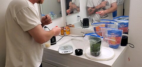 RDWC hydroponic Nutrient change out