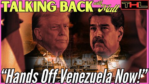 TALKING BACK with Matt | US Imperialism is Never About Drugs...Btw, Oil is NOT a Drug!