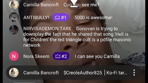 Donovan Shouldis is NOT friends with the fake Krusty red triangle network.