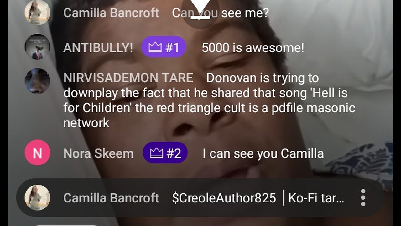 Donovan Shouldis is NOT friends with the fake Krusty red triangle network.