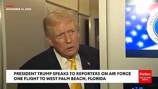 Reporter Straight-Up Asks Trump: 'Have You Ruled Out A Pardon For Ghislaine Maxwell?'