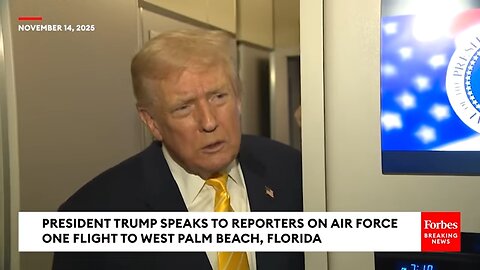 Reporter Straight-Up Asks Trump: 'Have You Ruled Out A Pardon For Ghislaine Maxwell?'