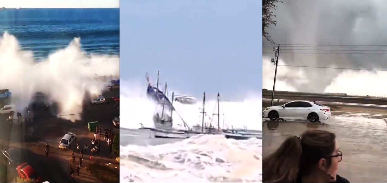 MASSIVE TSUNAMI WAVES HAMMER COASTLINE*80 PORTS CLOSED*FISHING INDUSTRY DECIMATED*DEEP FREEZE COMING