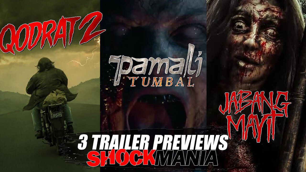 Let's Watch 3 UPCOMING AWESOME INDONESIAN HORROR Trailers - Qodrat 2, Pamali Tumbal and Jabang Mayit