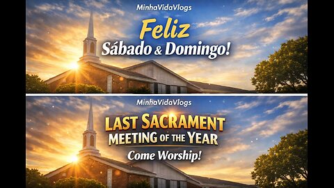 Mini-Vlog — Wishing You a Blessed Weekend & Inviting You to Church!