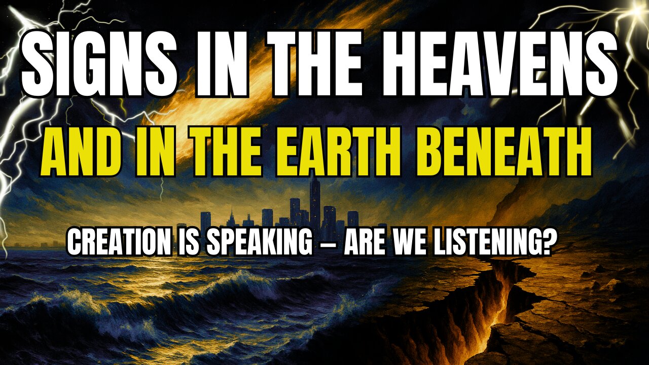 Shocking Signs in the Heavens, Floods, Earthquakes & Volcanoes Fulfill Prophecy