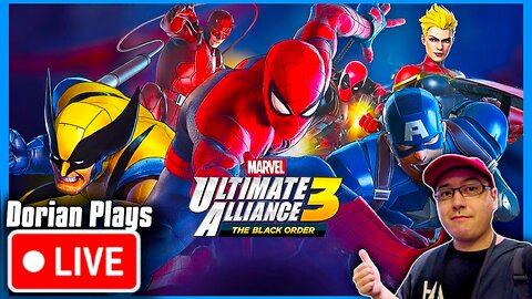First Time Playing Marvel Ultimate Alliance 3 | Night 3 & the X-Men Have Joined!