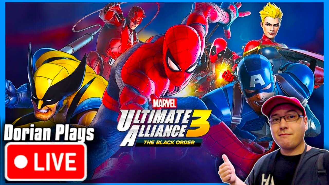 First Time Playing Marvel Ultimate Alliance 3 | Night 3 & the X-Men Have Joined!