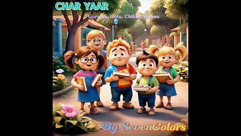 Chaar Yaar "Golu, Gurriya, Manu & Chikki | Masti, Shararat & Dosti Ki Kahani!" 🎥✨