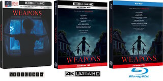 Weapons [4K UHD & Blu-ray Limited Edition Steelbook & Standard Editions]