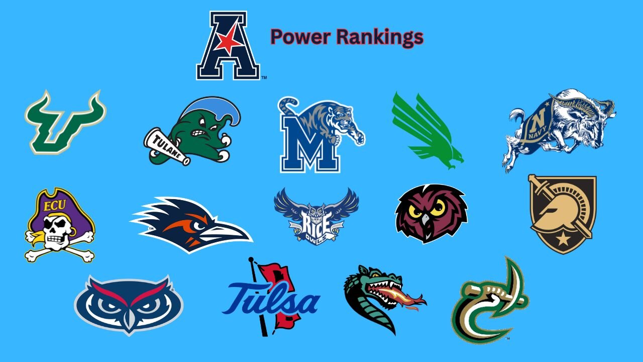 The week 5 American Athletic Conference power rankings