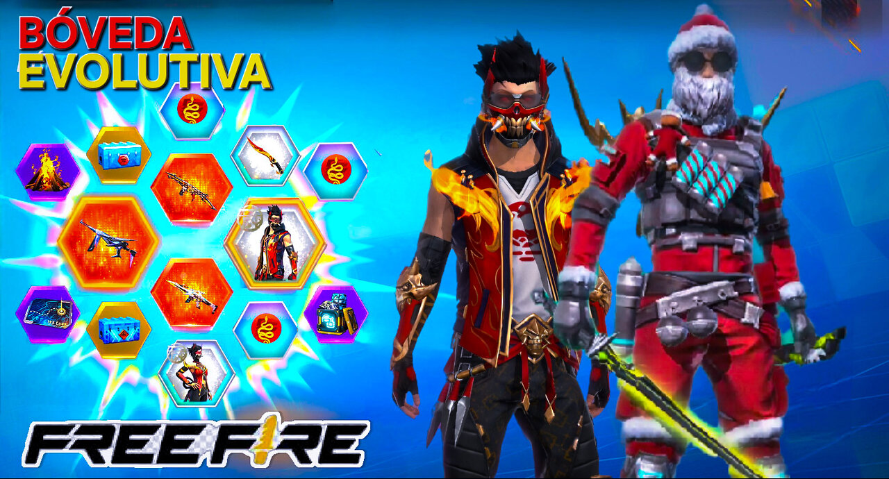 Sacando La [Bóveda Evolutiva✨️] Ruleta De Tokens [Caza en Llamas🔥] #freefire #garena #mobile
