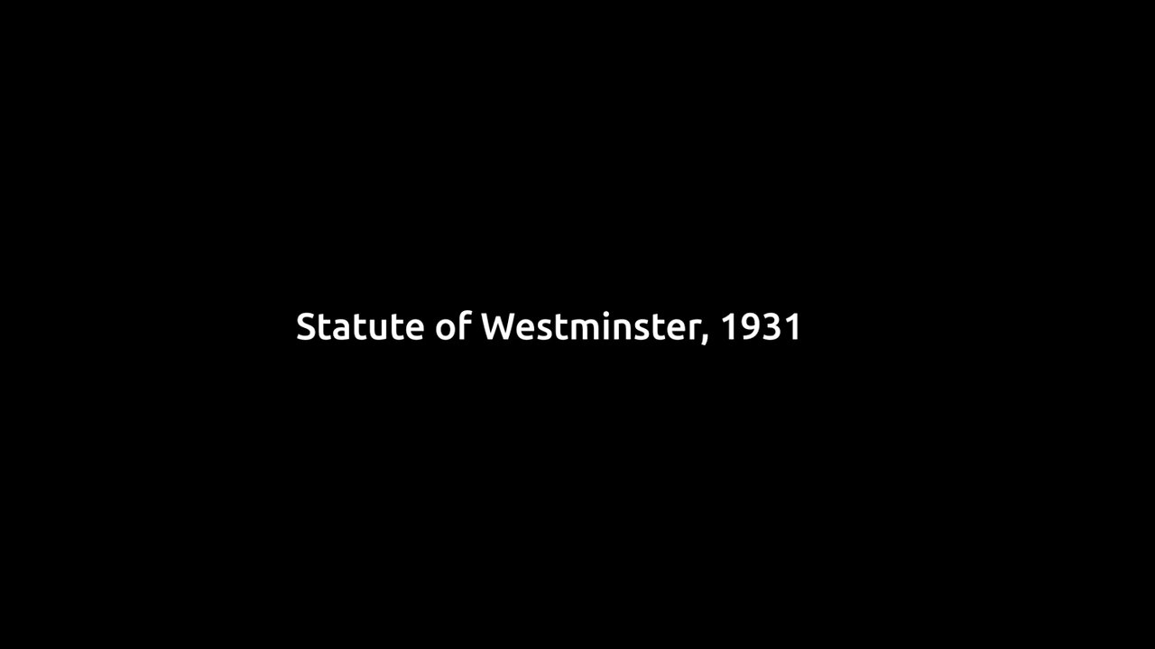 Canada the Illusion Clip 5 - Statute of Westminster 1931