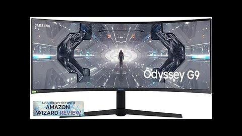 SAMSUNG 49” Odyssey G9 Gaming Monitor 1000R Curved Screen QLED Dual QHD Review