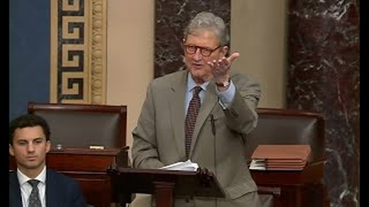 Kennedy discusses interest rate cuts on Senate floor 09 18 24#3668