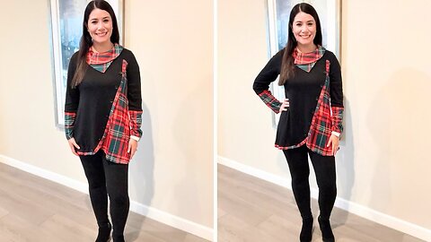 The perfect tunic for the holidays.