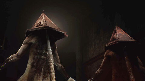 Silent Hill 2 Remake - Two Pyramid Heads Boss Fight