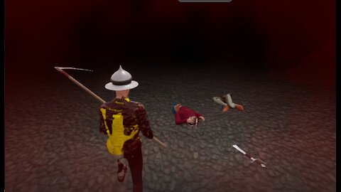 LITERALLY CUTTING DUDES IN HALF... FIGHTING FOR MY LIFE!!!