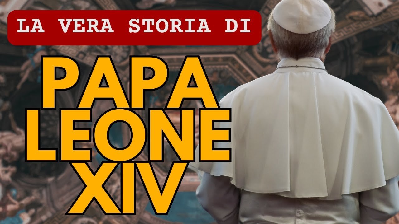La vera storia di Papa Leone XIV l'americano Robert Francis Riggitano DOCUMENTARIO dall'8 maggio 2025 è il 267º papa della Chiesa cattolica e vescovo di Roma, 9º sovrano dello Stato della Città del Vaticano