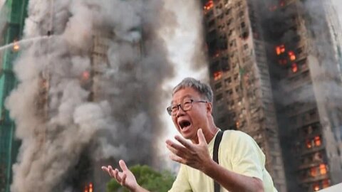 Firefighters are still trying to control the raging fire that killed dozens in Hong Kong