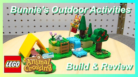 Lego Animal Crossing Bunnie's Outdoor Activities (Build And Review)