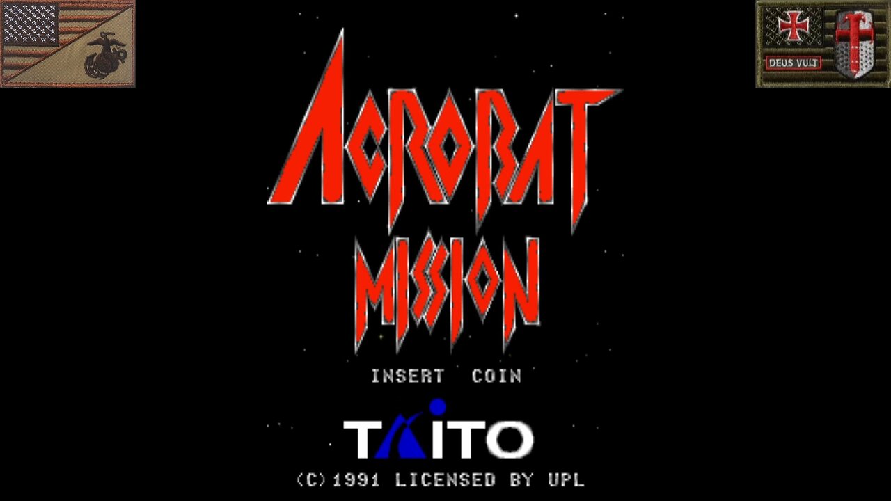 アクロバット・ミッション (Arcade - Attract Mode) [JP Version of "Acrobat Mission"]