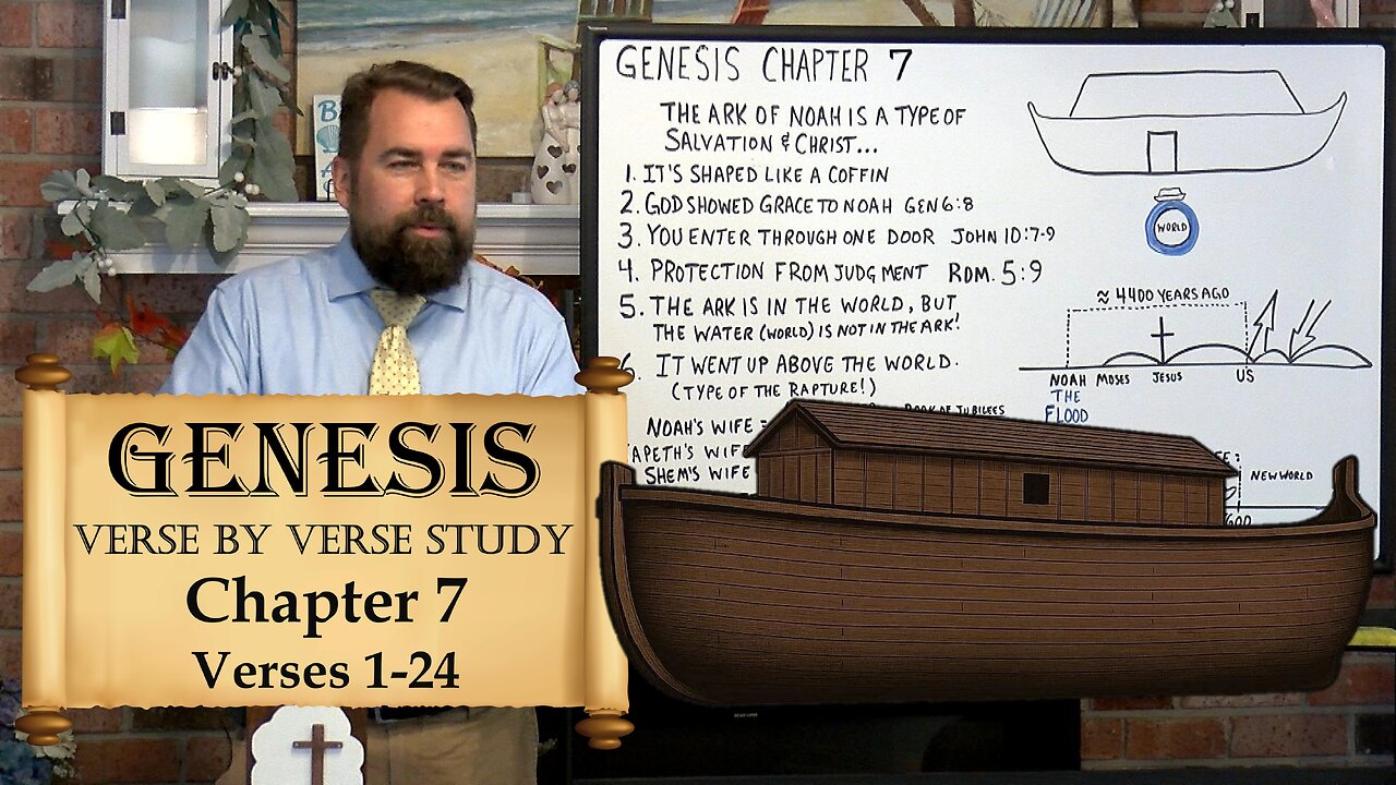 Genesis 7:1 to 24 Noah's Ark