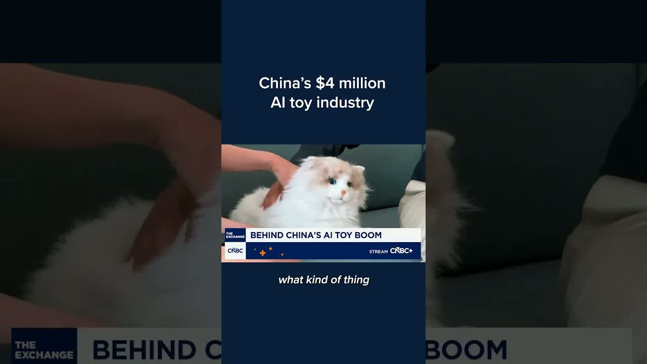 China's $4 billion AI toy industry