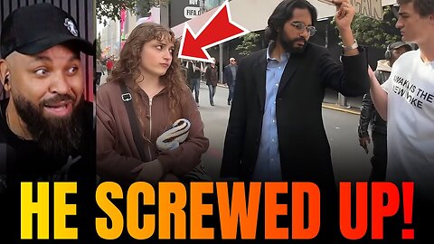 Woman going to DUMP Her Boyfriend After this Street Interview!
