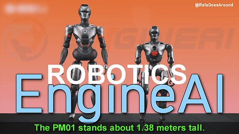 EngineAI's 4ft Humanoid Robot: PM01