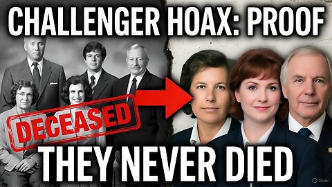 THEY LIVE: The Challenger Astronauts Are ALIVE & WELL | Identity Theft of the Fallen