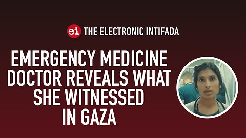 Emergency medicine doctor reveals what she witnessed in Gaza, with Mimi Syed