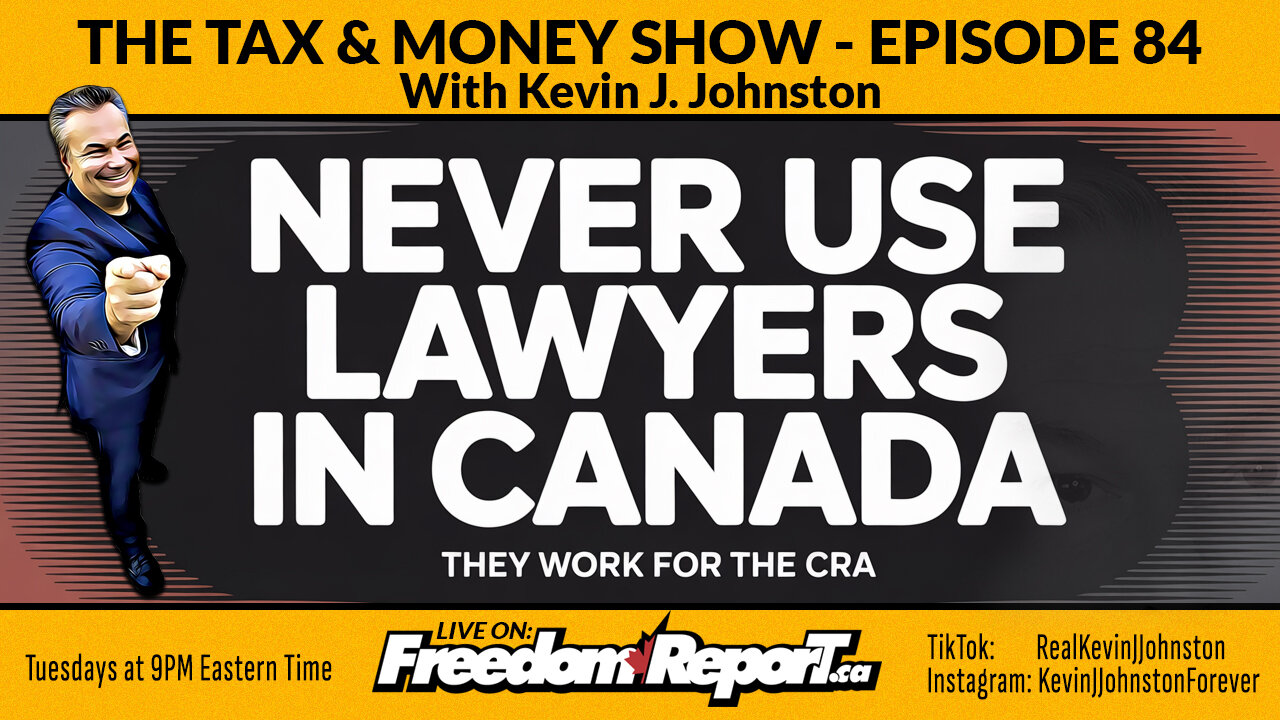 💥 The Tax & Money Show — Episode 84 with Kevin J. Johnston 💥