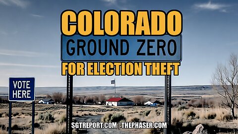COLORADO is GROUND ZERO FOR ELECTION THEFT -- Erik Holt