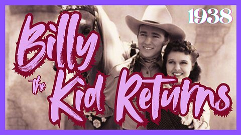 Billy the Kid Returns |1938 | Roy Rogers & Smiley Burnette (FULL MOVIE)