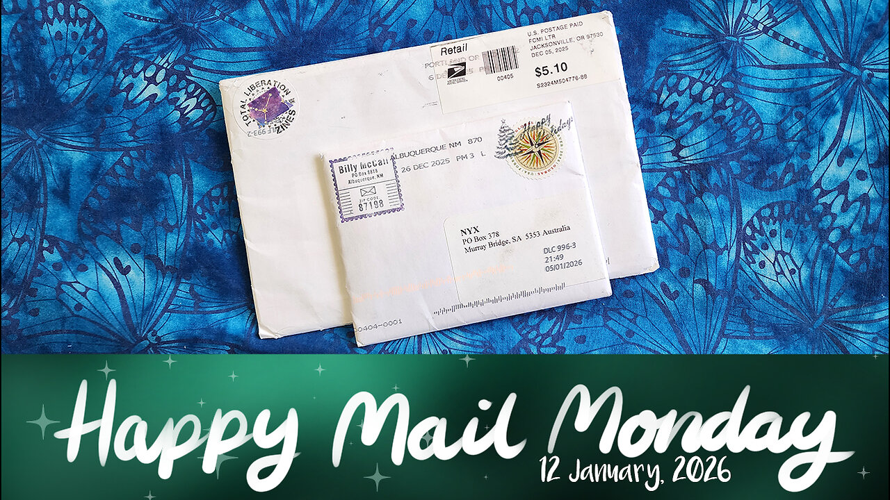 Happy Mail Monday – Hello 2026 Edition