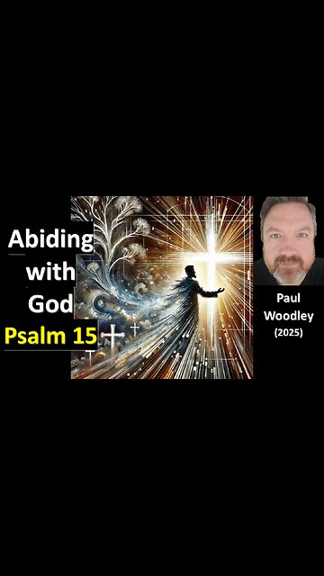 Psalm 15 short - walking God's way