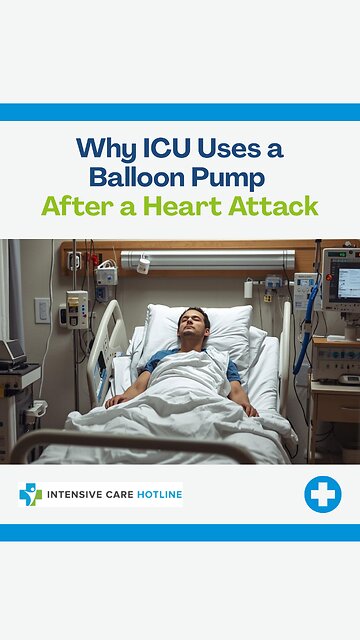 Why ICU Uses a Balloon Pump After a Heart Attack